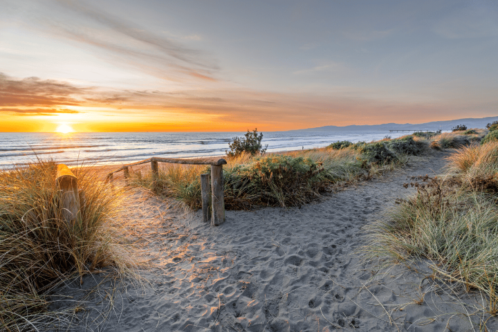 Christchurch beach